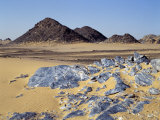 Northern or Libyan Desert in Northwest Sudan Is an Easterly Extension of the Great Sahara Desert Photographic Print by Nigel Pavitt