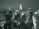 Chrysler Building and Midtown Manhattan Skyline, New York City, USA Fotografie-Druck von Jon Arnold