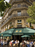 Les Deux Magots Restaurant, Paris, France Photographic Print by Neil Farrin