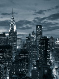 Chrysler Building and Midtown Manhattan Skyline, New York City, USA Fotografie-Druck von Jon Arnold
