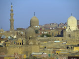 City of Dead, Cairo, Where Ruling Families of Medieval Cairo Built Mausoleums to Entomb their Dead Photographie par Julian Love