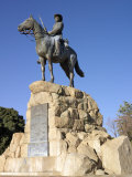 Equestrian Statue in Windhoek Commemorates German Soldiers Killed Subdueing Nama and Herero People Photographic Print by Nigel Pavitt
