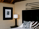 Stylish Bedroom Decor of Kwandwe Safari Lodge, Eastern Cape, South Africa Photographic Print by John Warburton-lee
