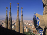 Sagrada Familia Cathedral, Barcelona, Spain Photographie par Jon Arnold