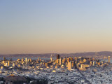 California, San Francisco, Skyline Viewed from Twin Peaks, USA Photographic Print by Michele Falzone