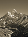 Ama Dablam, Khumbu Valley, Everst Region, Nepal Photographic Print by Jon Arnold