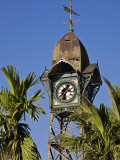 Burma, Rakhine State, the Old Clock Tower at Sittwe, Myanmar Photographic Print by Nigel Pavitt