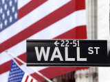 New York City, Manhattan, Downtown Financial District - Wall Street and the New York Stock Exchange Photographic Print by Gavin Hellier