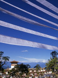 Dochu La, the Pass Is a Mystical Place with Views North to the Himalayas, Bhutan Photographie par Paul Harris