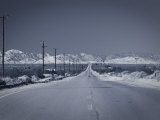 California, Twentynine Palms, Amboy Road, Mojave Desert, USA Photographic Print by Walter Bibikow