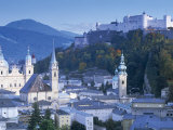 Alt Stadt and Hohensalzburg Fortress, Salzburg, Austria Photographic Print by Peter Adams