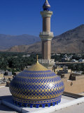 Nizwa Mosque, Nizwa, Oman, One of the Oldest and Most Famous Forts in Oman Is the One at Nizwa Photographic Print by Antonia Tozer