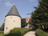 The 15th Century Turm Tower, a Fortified Section of the Old City Walls, Metz Photographic Print by Pearl Bucknall