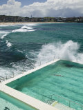 New South Wales, Sydney, Bondi Beach, Bondi Icebergs Swimming Club Pool, Australia Photographic Print by Walter Bibikow