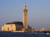 Hassan Ii Mosque in Casablanca, the Third Largest in World after Those at Mecca and Medina, Morocco Photographic Print by Julian Love