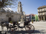 Plaza San Francisco and Basilica Menor De San Francisco De Asis, Old Havana Photographic Print by John Harden Plaza San Francisco and Basilica Menor De San Francisco De Asis, Old Havana Photographic Print by John Harden