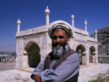 Kabul, Marble Pavilion in Grounds the Tomb of Babur, Founder of Mughal Dynasty, Kabul, Afghanistan Photographic Print by Antonia Tozer