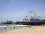 Santa Monica Pier, Santa Monica, Los Angeles, California, United States of America, North America Photographic Print by Wendy Connett