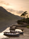 Fly Fishing Boats, Connemara National Park, Connemara, Co, Galway, Ireland Photographic Print by Doug Pearson