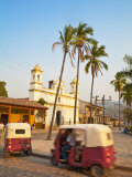Copan Ruinas, Parque Central, Honduras Photographic Print by Jane Sweeney