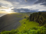 Black Sand Beach, Dyrholaey, South Coast, Iceland Photographic Print by Michele Falzone