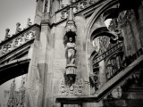 Lombardy, Milan, Piazza Duomo, Duomo Cathedral, Roof Detail, Italy Photographic Print by Walter Bibikow