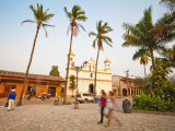 Copan Ruinas, Parque Central, Honduras Photographic Print by Jane Sweeney