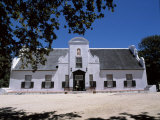 Groot Constantia, Cape Dutch Manor House and Vineyard, Cape Town's 4th Most Visited Attraction Photographic Print by John Warburton-lee