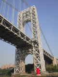 Little Red Lighthouse, George Washington Bridge, New York City Photographic Print by Wendy Connett
