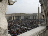 Easter Mass at St. Peter's Basilica, Vatican, Rome, Lazio, Italy, Europe Photographic Print by Godong 