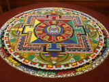 Mandala of Compassion, Paris, Ile De France, France, Europe Photographic Print by Godong 
