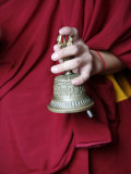 Gantha Tibetan Bell, Kathmandu, Nepal, Asia Photographic Print by Godong 