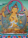 Manjushri, Divinity of Knowledge, Kopan Monastery, Kathmandu, Nepal, Asia Photographic Print by Godong 