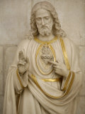 Jesus's Sacred Heart, Auxerre, Yonne, Burgundy, France, Europe Photographic Print by Godong 