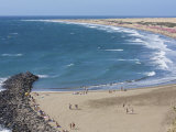 Playa Del Ingls, Maspalomas, Gran Canaria, Canary Islands, Spain, Europe Photographic Print by Michael Kelly
