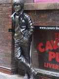 Statue of John Lennon Near the Original Cavern Club, Matthew Street, Liverpool, Merseyside Photographic Print by Ethel Davies