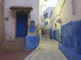 Typical Street in Old Town, Rabat, Morocco, North Africa, Africa Photographic Print by Vincenzo Lombardo