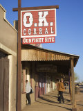 O.K. Corral, Tombstone, Cochise County, Arizona, United States of America, North America Photographic Print by Richard Cummins