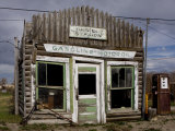 Ruins of Gas Station, Pinedale, Wyoming, United States of America, North America Photographic Print by Balan Madhavan