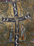 12th Century Fresco of Christ's Triumph on the Cross, San Clemente Basilica, Rome, Lazio Photographic Print by Godong 