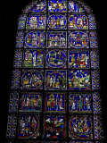 Stained Glass Window, Canterbury Cathedral, Canterbury, Kent Photographic Print by Ethel Davies