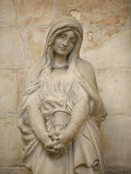 Mary Magdalene Statue in Vezelay Basilica, Vezelay, Yonne, Burgundy Photographic Print by Godong 