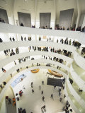 Iinterior of Solomon R Guggenheim Museum, 1959, Designed by Frank Lloyd Wright, Manhattan Photographic Print by Christian Kober