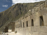 Ancient Doorway to Enter the Top of the Inca Ruins of Ollantaytambo, the Sacred Valley, Peru Photographic Print by Richard Maschmeyer
