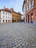Cobbled Street in Centre of Ljubljana Old Town, Slovenia, Europe Photographic Print by Guy Edwardes