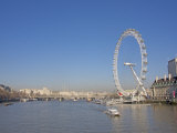 London Eye and the River Thames, London, England, United Kingdom, Europe Photographic Print by Michael Kelly