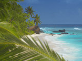 Empty Beach, Seychelles, Indian Ocean, Africa Photographic Print by Sakis Papadopoulos