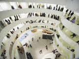 Iinterior of Solomon R Guggenheim Museum, 1959, Designed by Frank Lloyd Wright, Manhattan Photographic Print by Christian Kober
