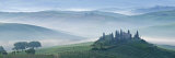 Dawn View of Val D'Orcia Showing Belvedere and Rolling Tuscan Countryside, San Quirico D'Orcia Photographic Print by John Woodworth