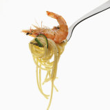 Spaghetti with Seafood, Italy, Europe Photographie par Angelo Cavalli